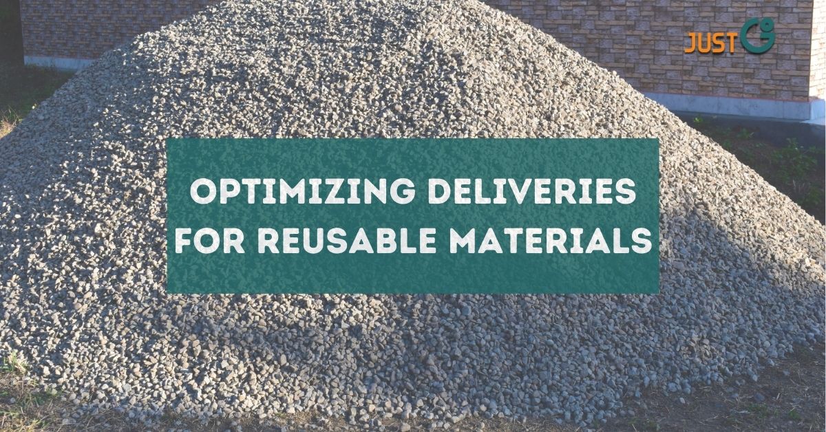 delivery for reusable material